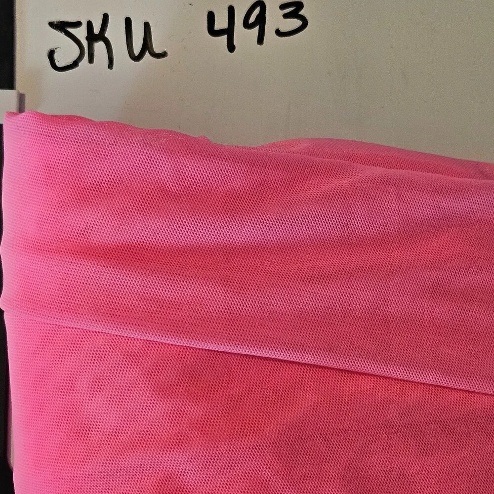 Decree Summer Daze Swim Adjustable Skirt Tie Wrap Full Coverage Electric Pink XX